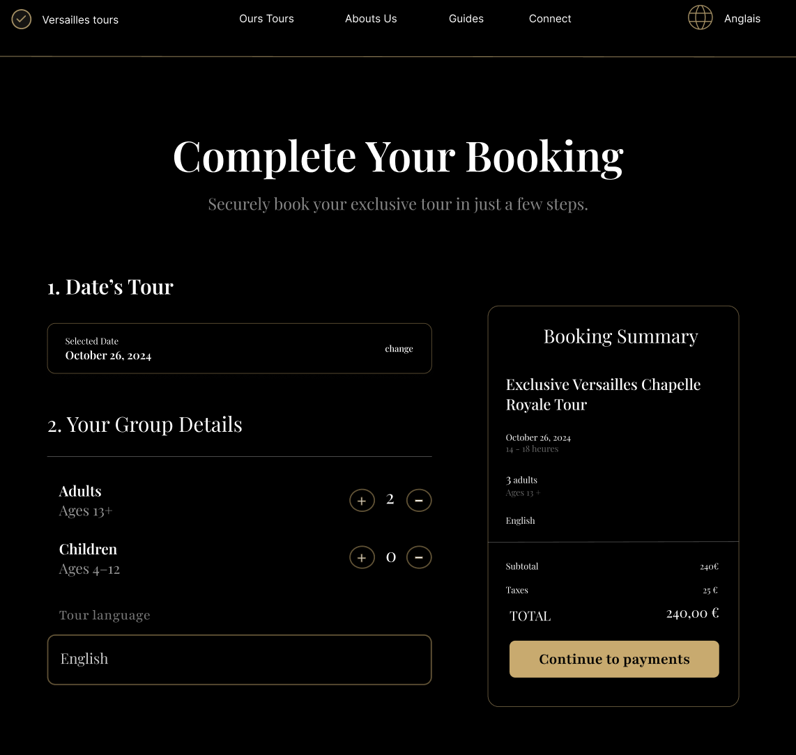 Versailles Tours - Capture 6